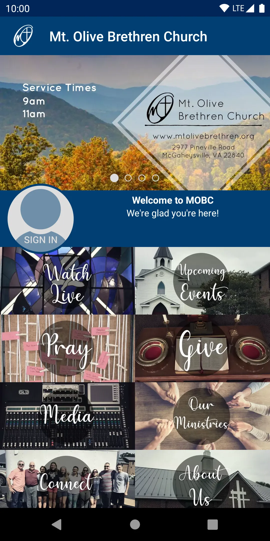 Mount Olive Brethren Church | Indus Appstore | Screenshot