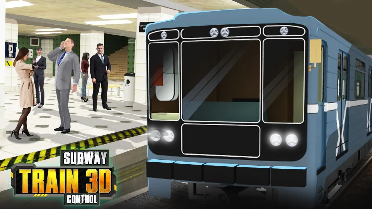 Subway Train 3D Control | Indus Appstore | Screenshot