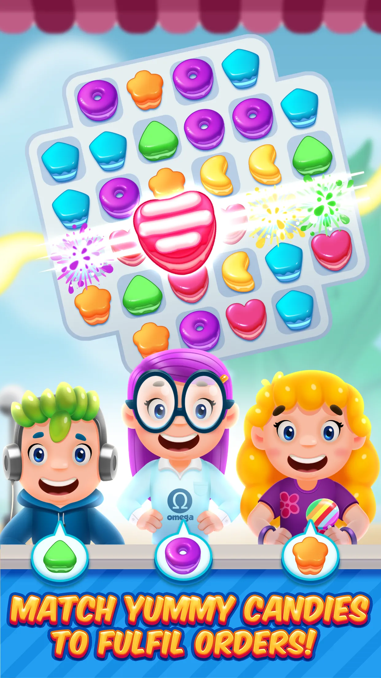 Gummy Land - Match 3 Games & F | Indus Appstore | Screenshot