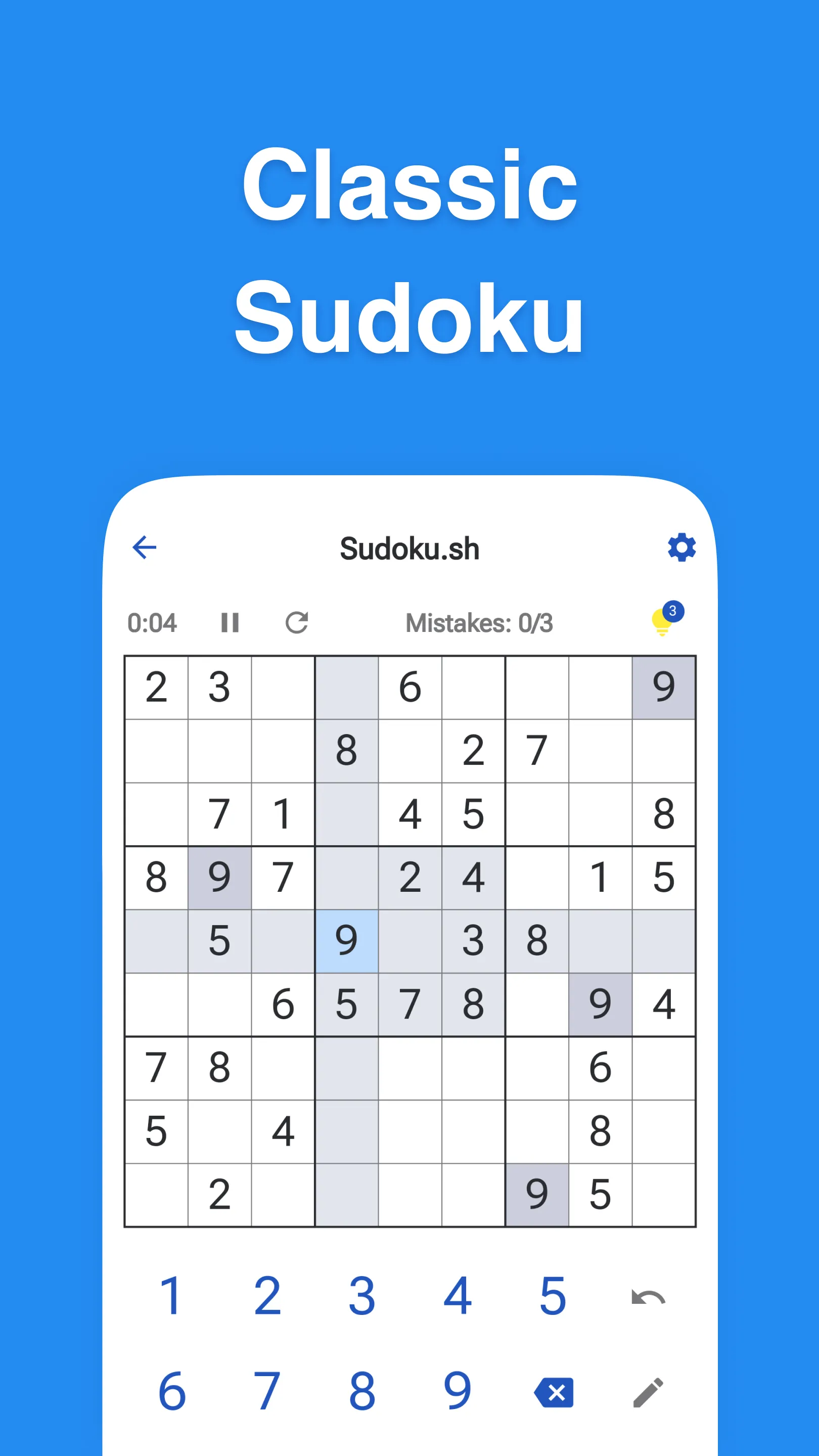 Sudoku.sh – Puzzle Game | Indus Appstore | Screenshot