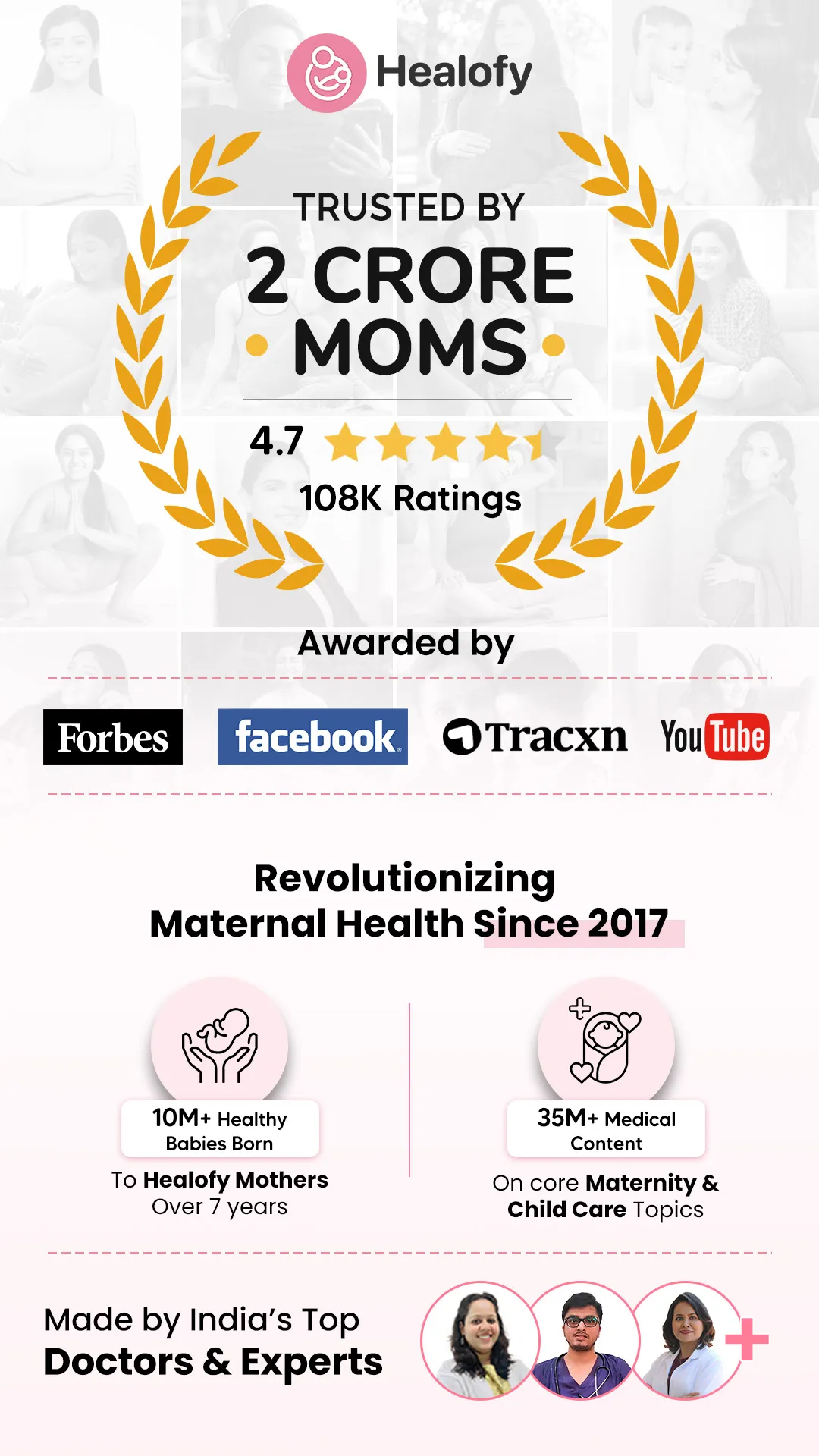 Healofy Pregnancy & Parenting | Indus Appstore | Screenshot