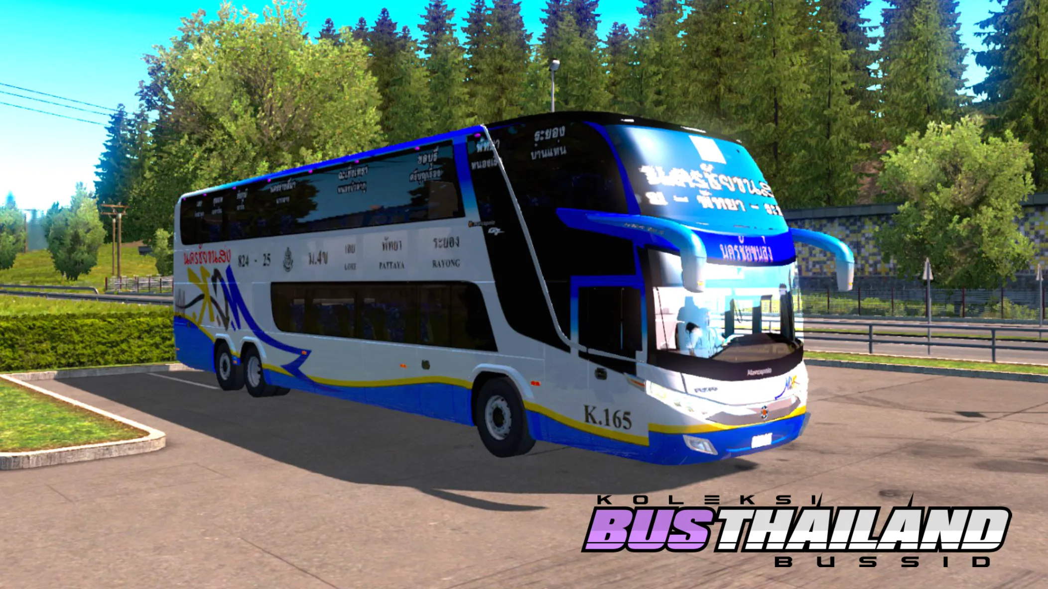 Koleksi Bus Thailand Bussid | Indus Appstore | Screenshot