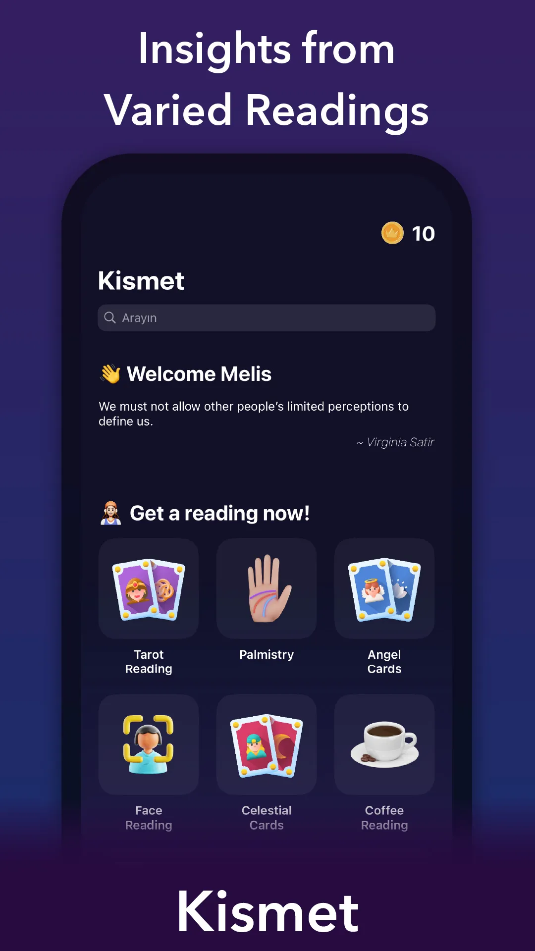 Kismet - Tarot, Astrology | Indus Appstore | Screenshot