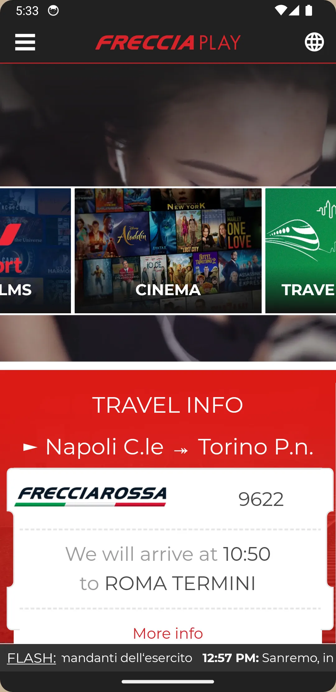 FRECCIAPlay | Indus Appstore | Screenshot