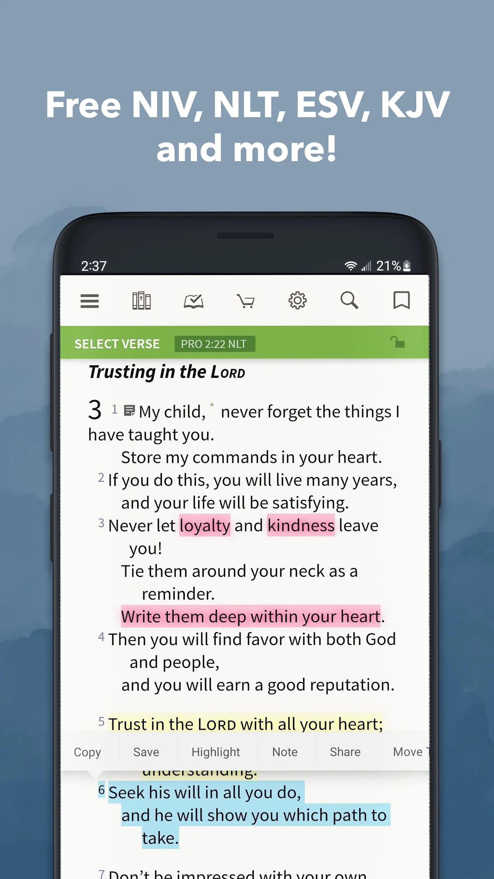 Bible App by Olive Tree | Indus Appstore | Screenshot