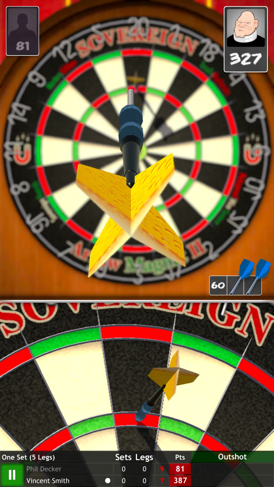 Bulls i Darts: Masters Edition | Indus Appstore | Screenshot