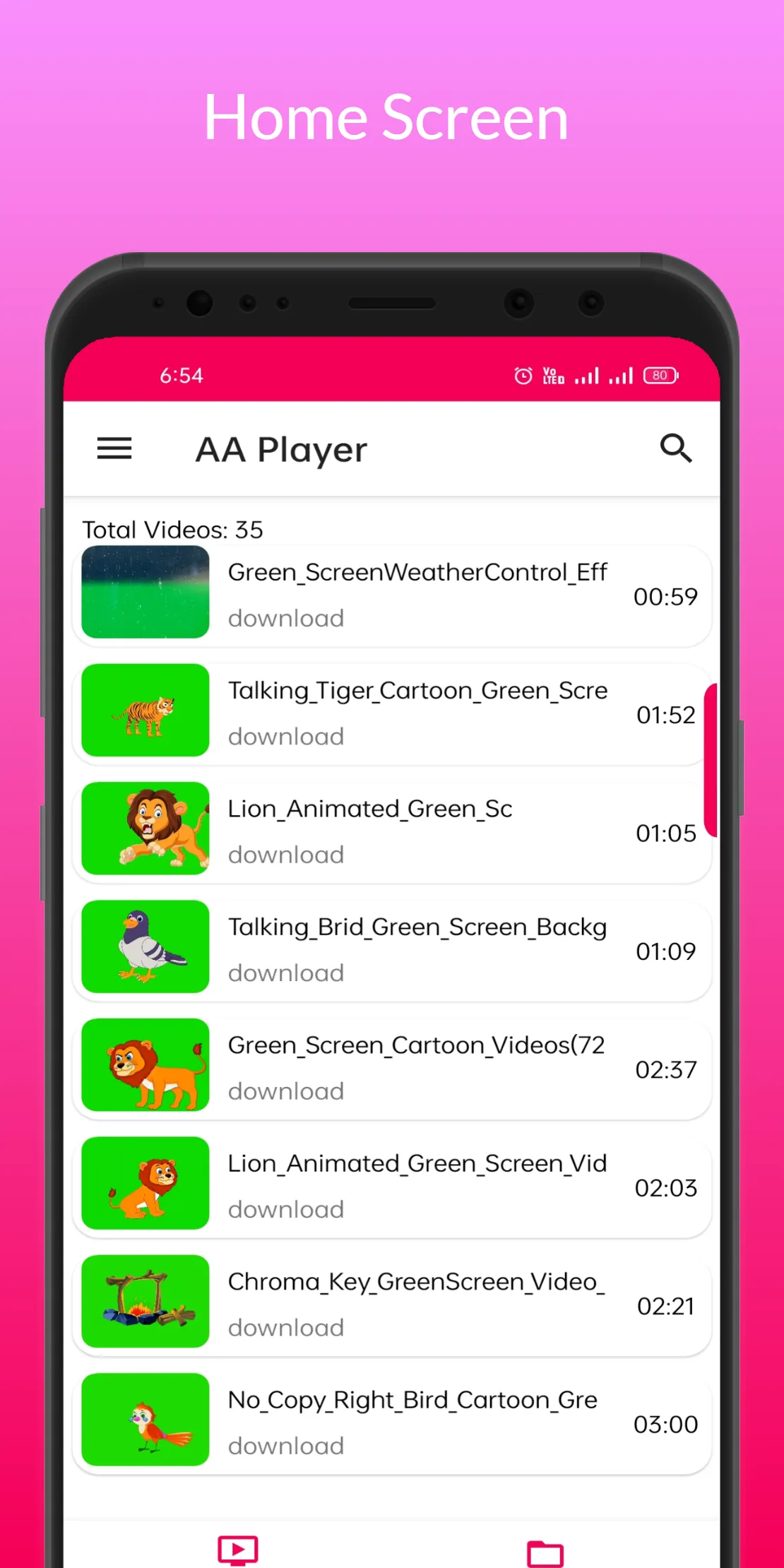 AA Player - Video Player | Indus Appstore | Screenshot