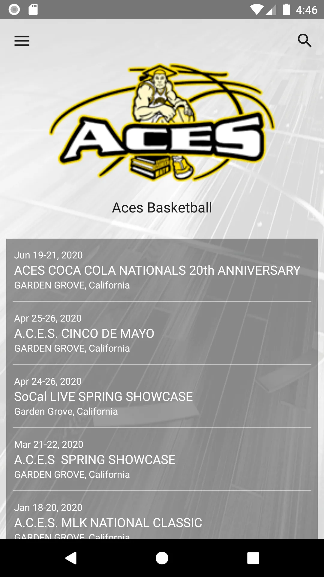 ACES Basketball | Indus Appstore | Screenshot