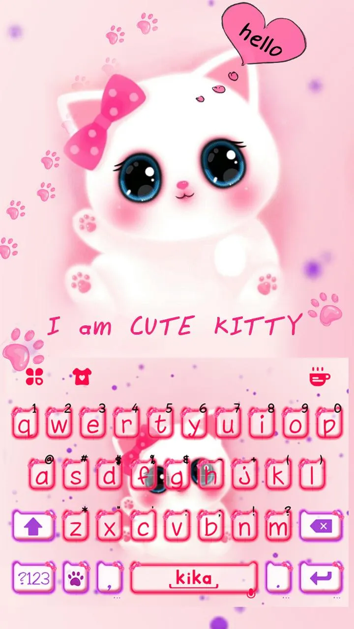 Cute Kitty Theme | Indus Appstore | Screenshot