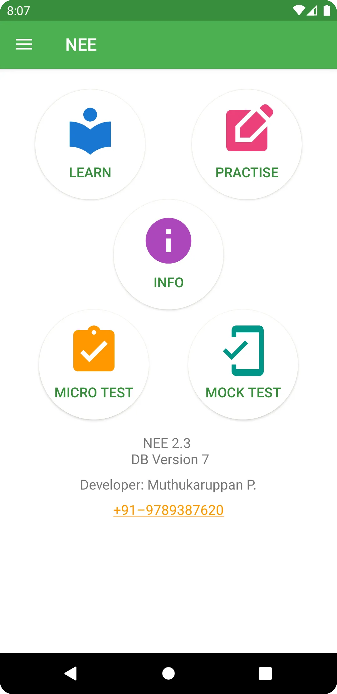 NEE (Navodaya Entrance Exam) | Indus Appstore | Screenshot