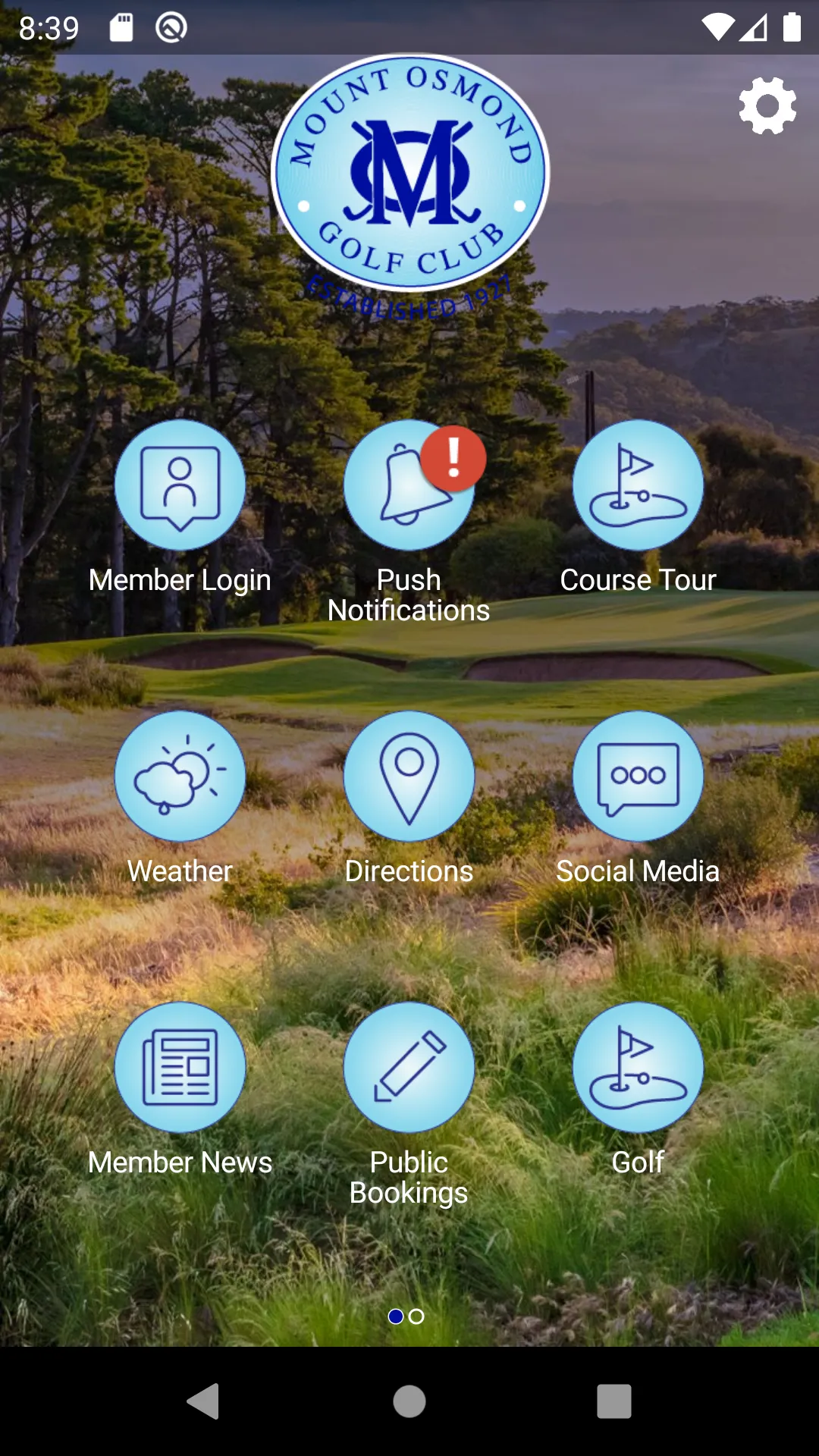 Mount Osmond Golf Club | Indus Appstore | Screenshot