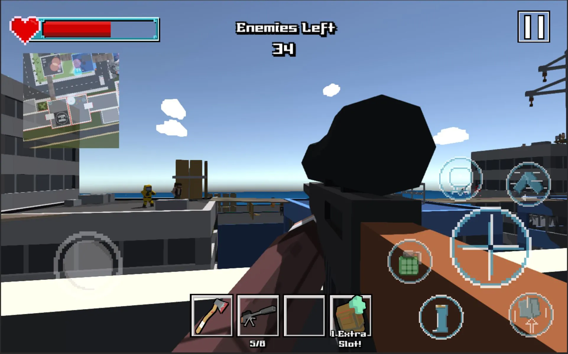 Sniper Shooter Blocky Hitman | Indus Appstore | Screenshot