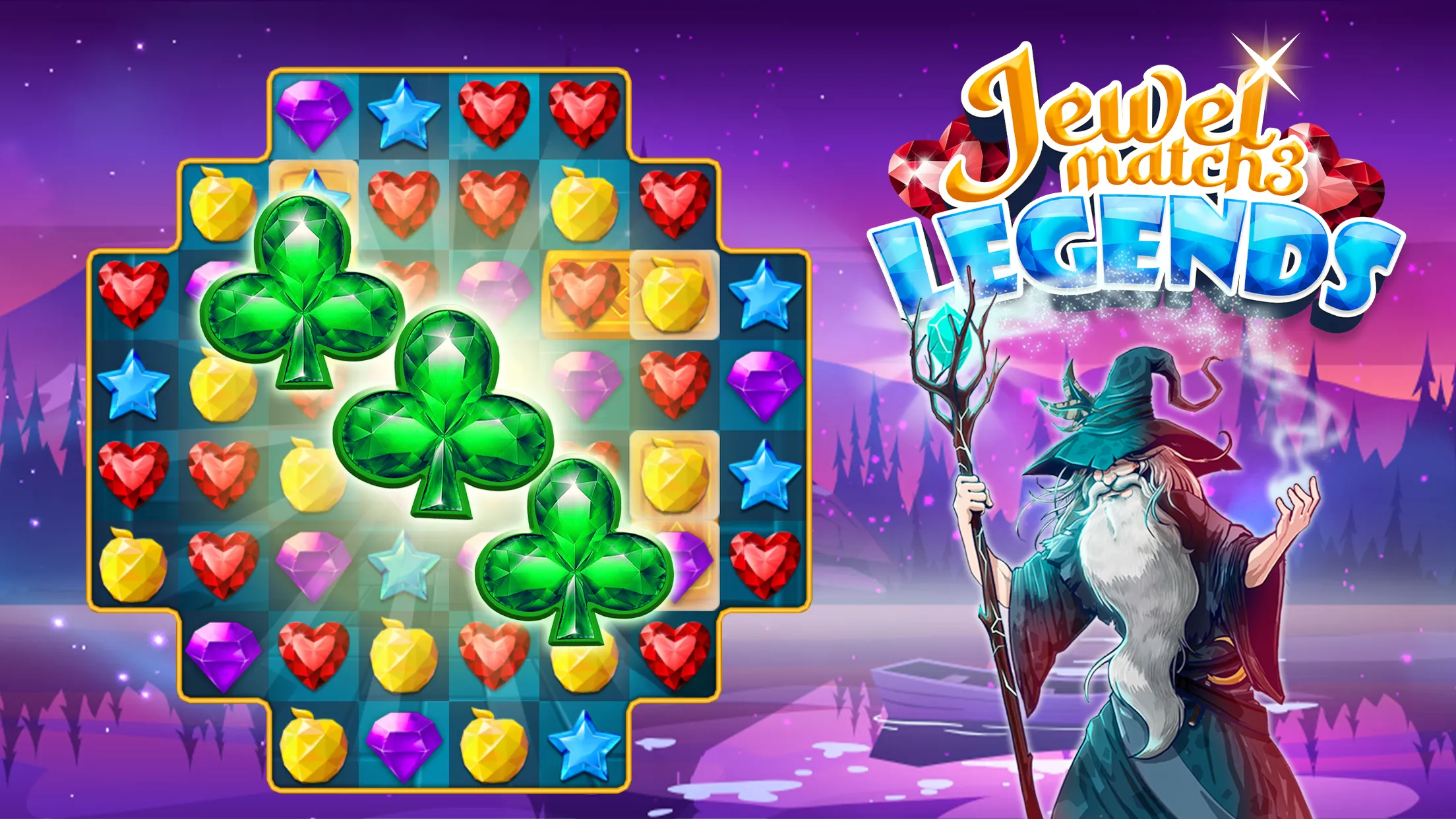 Jewel Match 3 Legends 2024 | Indus Appstore | Screenshot