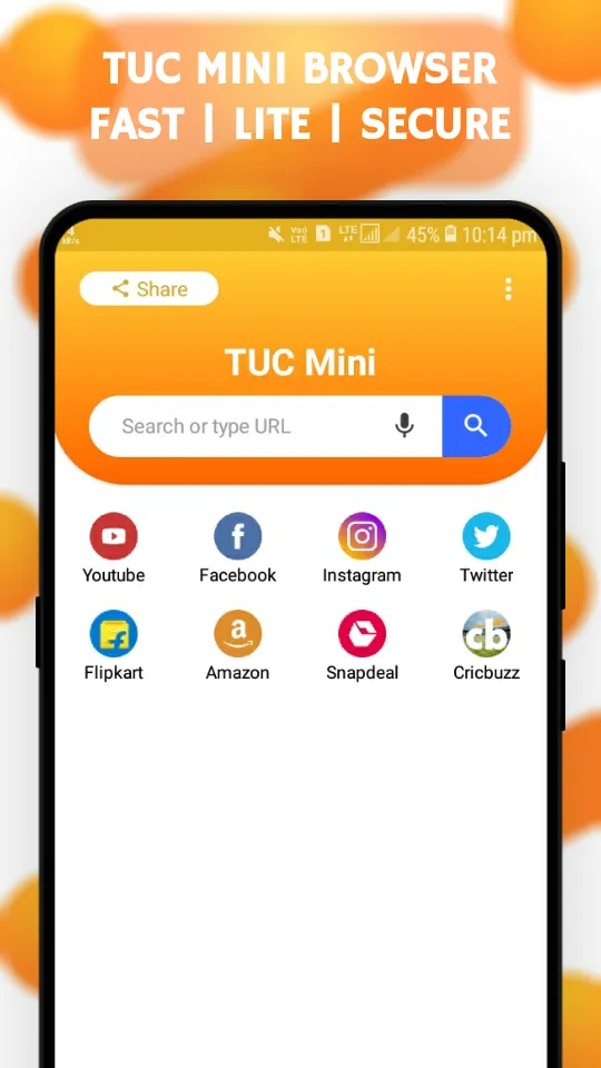 Mini Browser: Indian Fast & Se | Indus Appstore | Screenshot