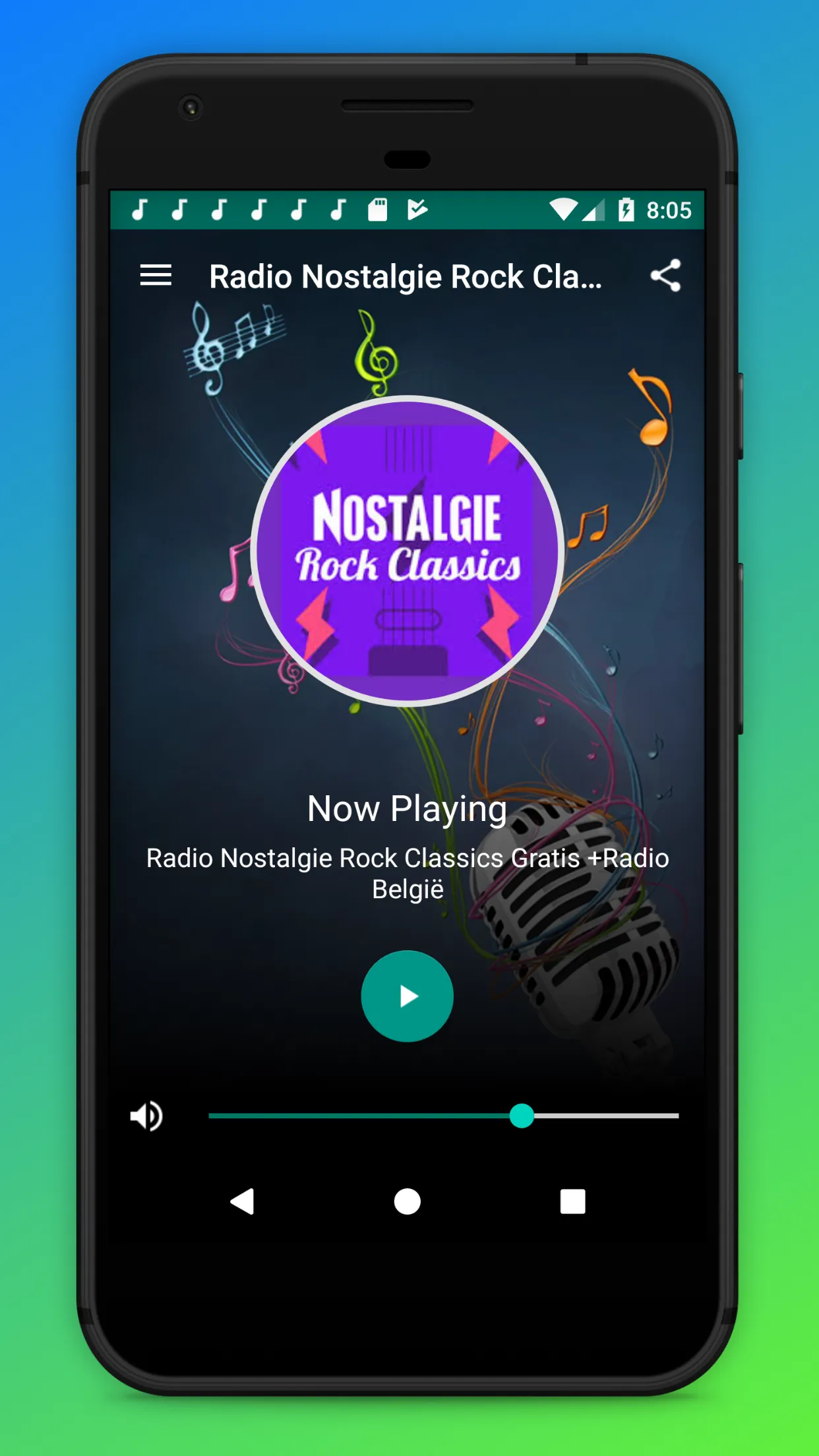 Radio Nostalgie Rock Classics | Indus Appstore | Screenshot