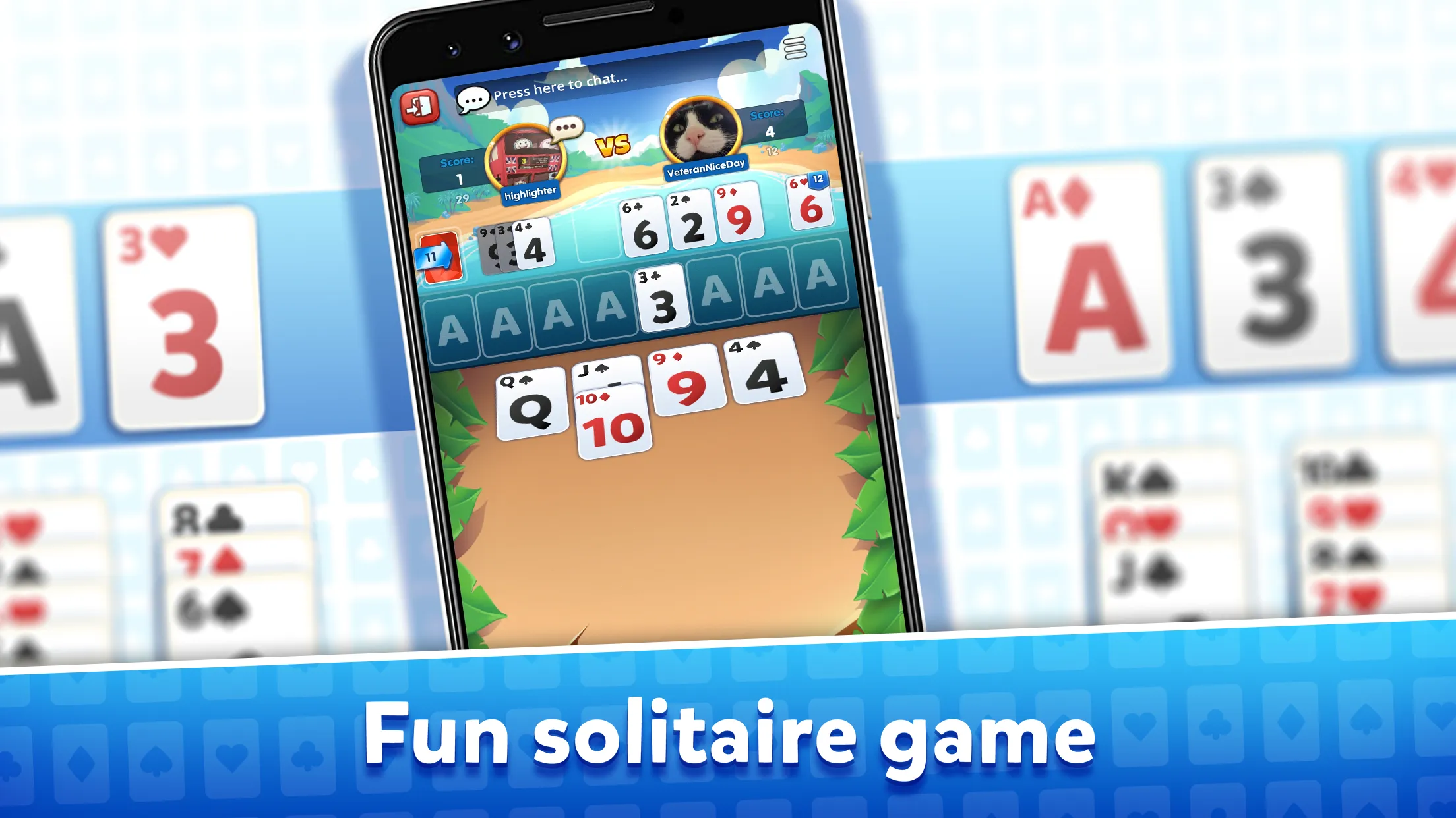 GamePoint BattleSolitaire | Indus Appstore | Screenshot