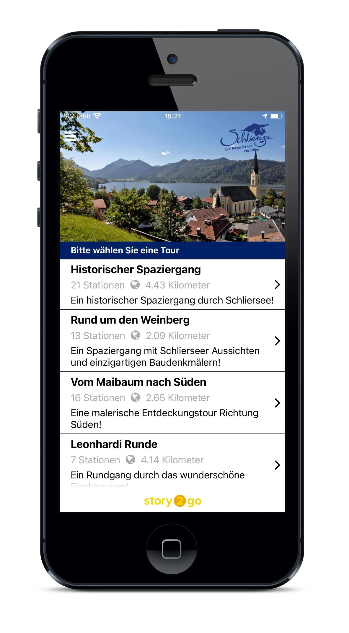 story2go - Schliersee | Indus Appstore | Screenshot