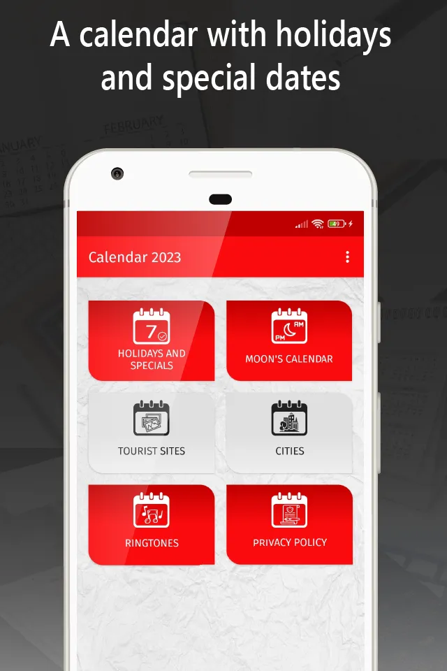 hong kong calendar 2023 | Indus Appstore | Screenshot