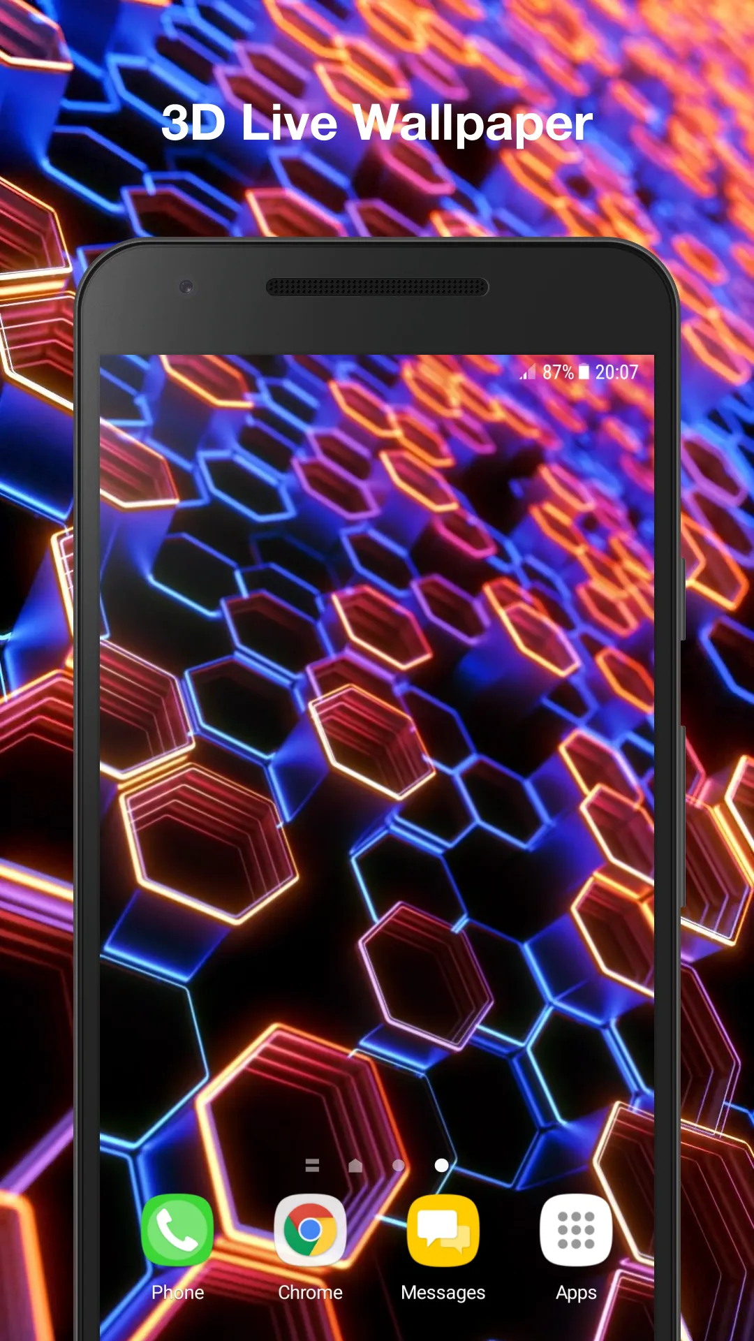 Abstract 3d Live Wallpaper | Indus Appstore | Screenshot