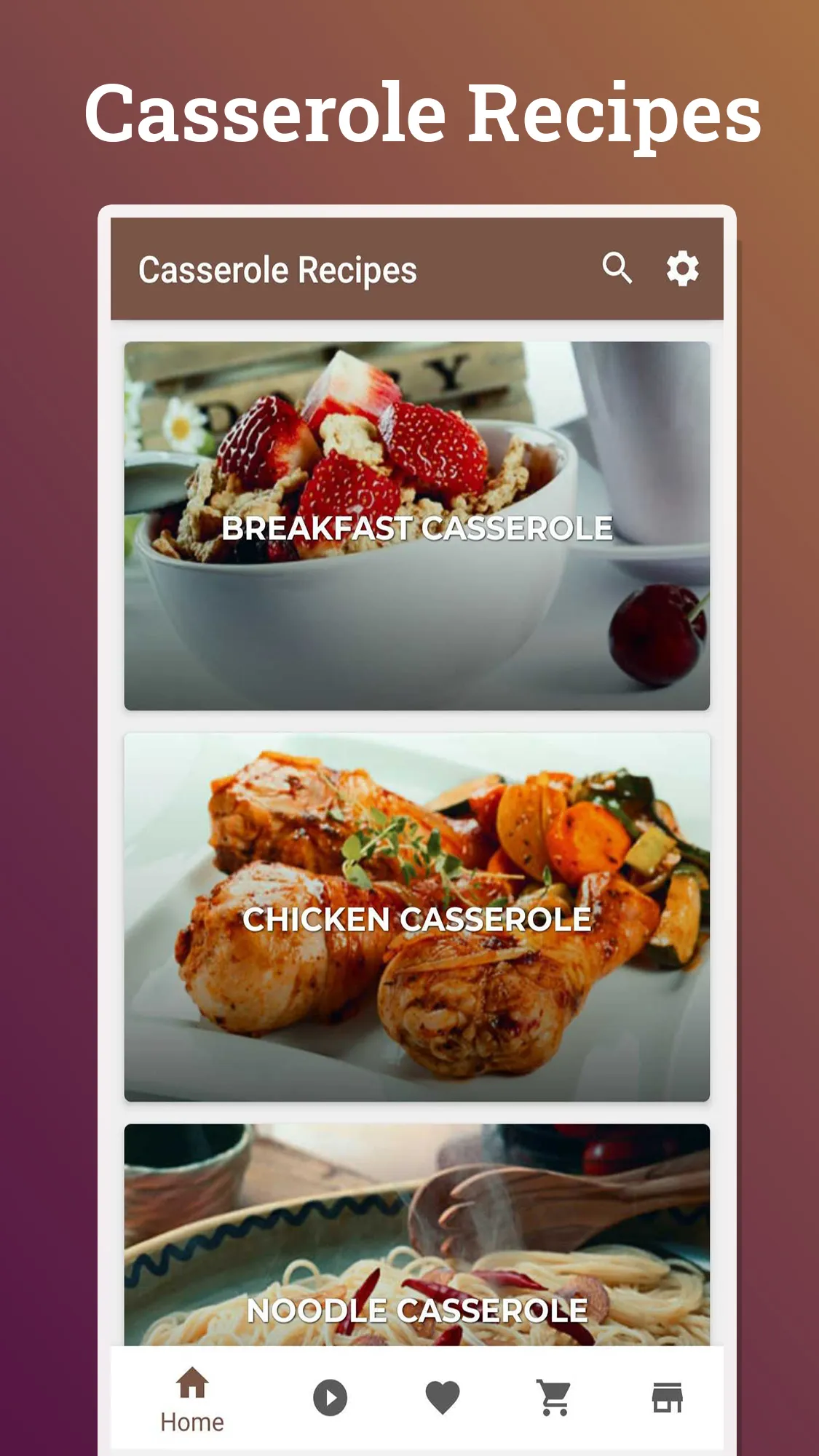 Casserole Recipes | Indus Appstore | Screenshot