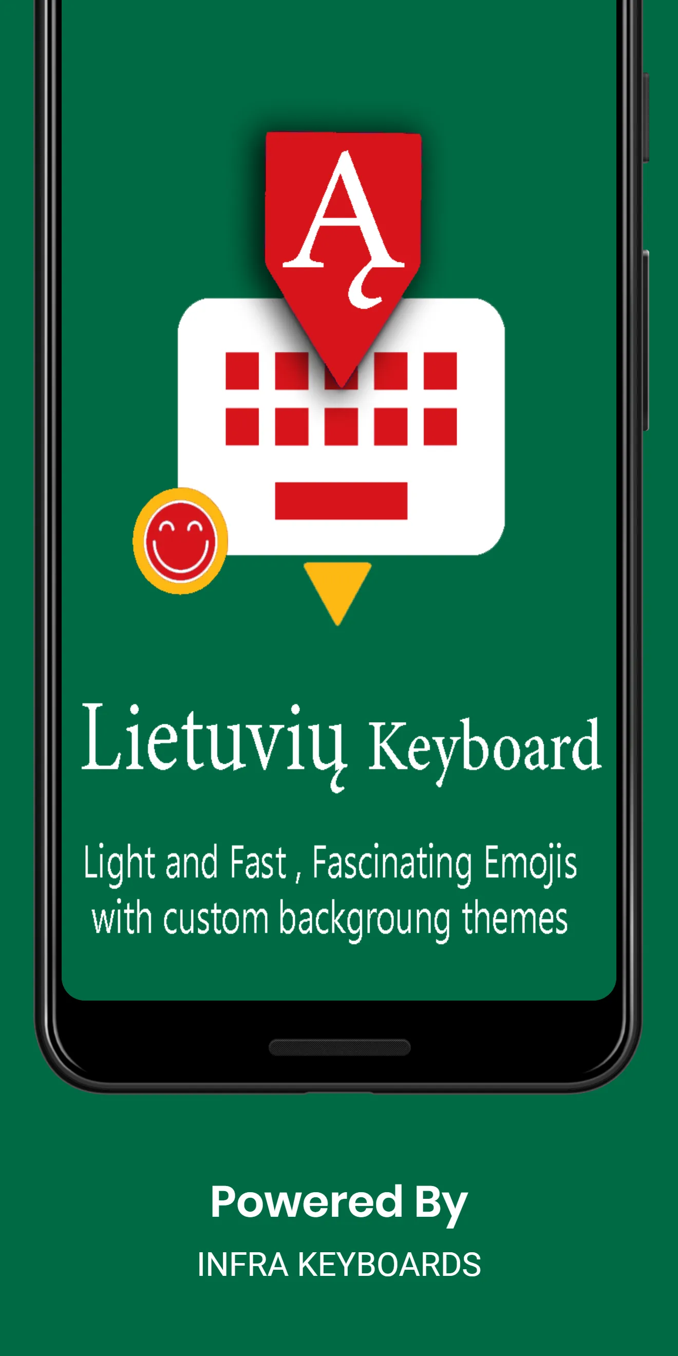 Lithuanian Keyboard by Infra | Indus Appstore | Screenshot