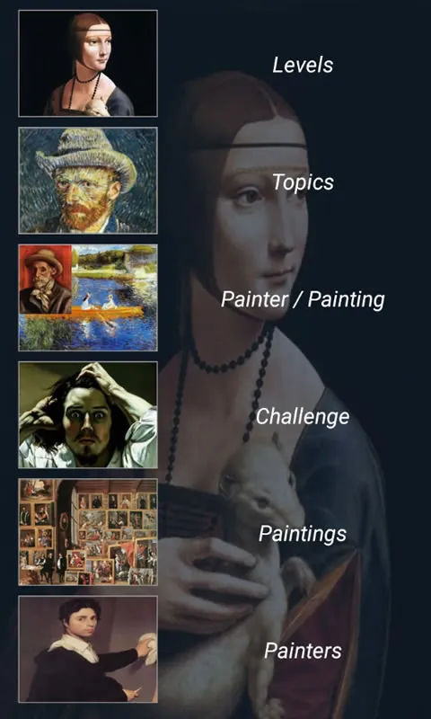 Paintings Memory Game | Indus Appstore | Screenshot