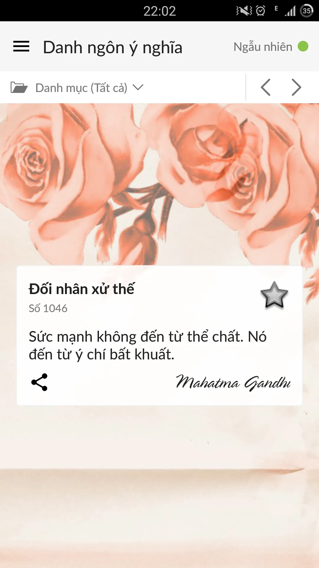 Danh ngon cuoc song tuyen tap | Indus Appstore | Screenshot