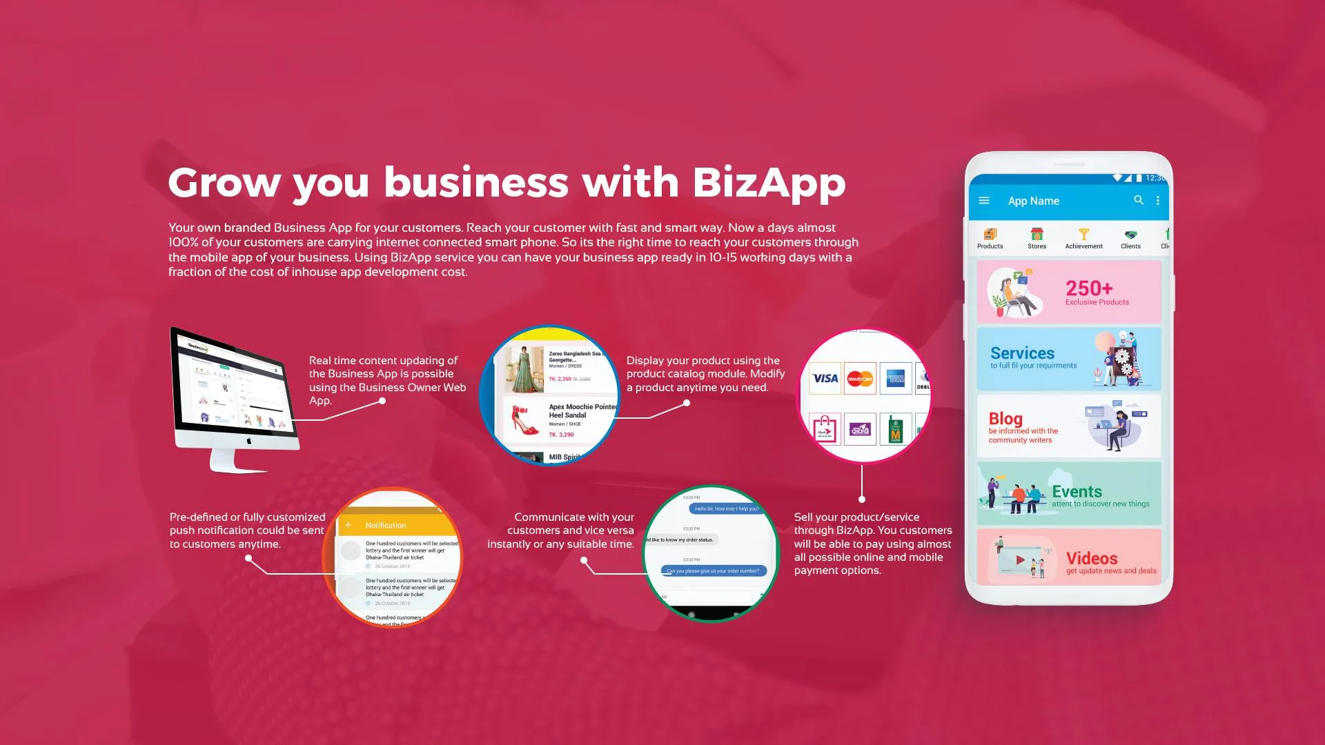 BizApp Showcase | Indus Appstore | Screenshot