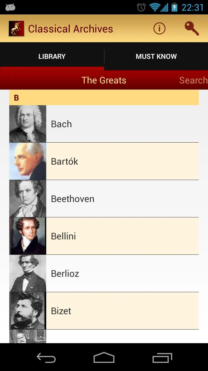 Classical Archives | Indus Appstore | Screenshot