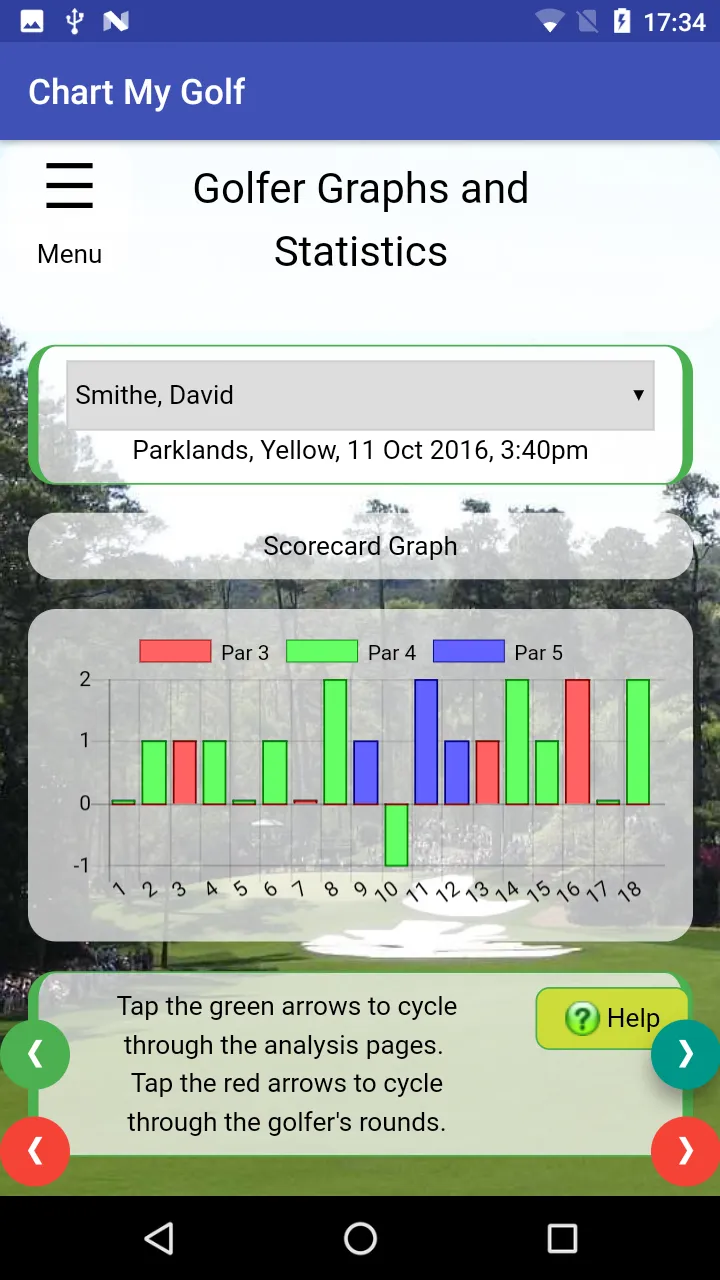 Chart My Golf | Indus Appstore | Screenshot