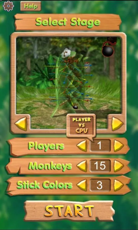 Dropping Monkeys 3D Board Game | Indus Appstore | Screenshot