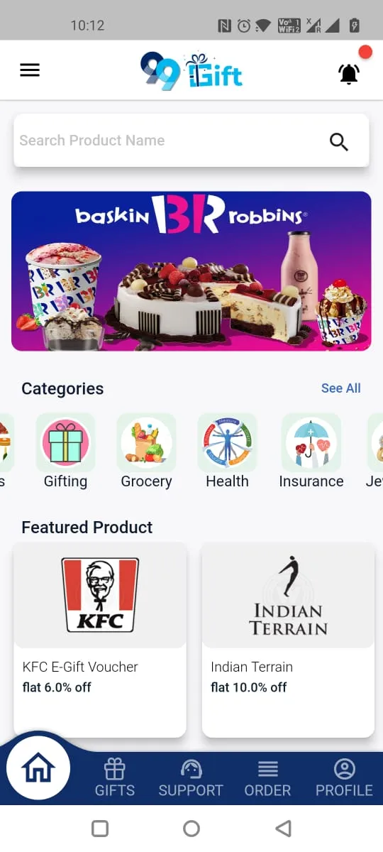 99gift - Brand Gift Vouchers | Indus Appstore | Screenshot