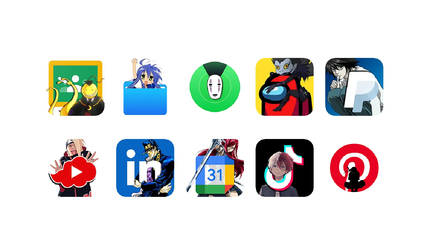 Anime Icon Pack | Indus Appstore | Screenshot