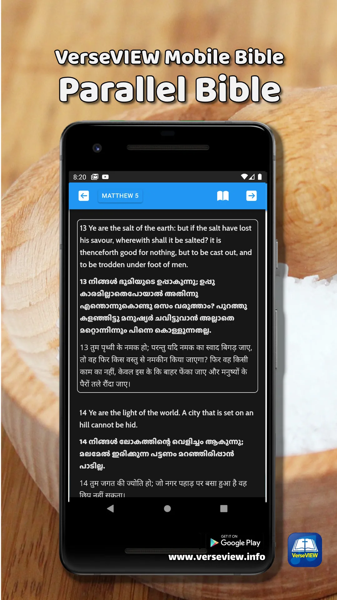VerseVIEW Mobile Bible 2 | Indus Appstore | Screenshot