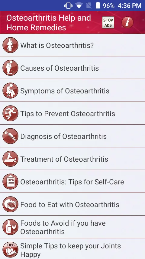 Joint Pain Osteoarthritis Help | Indus Appstore | Screenshot