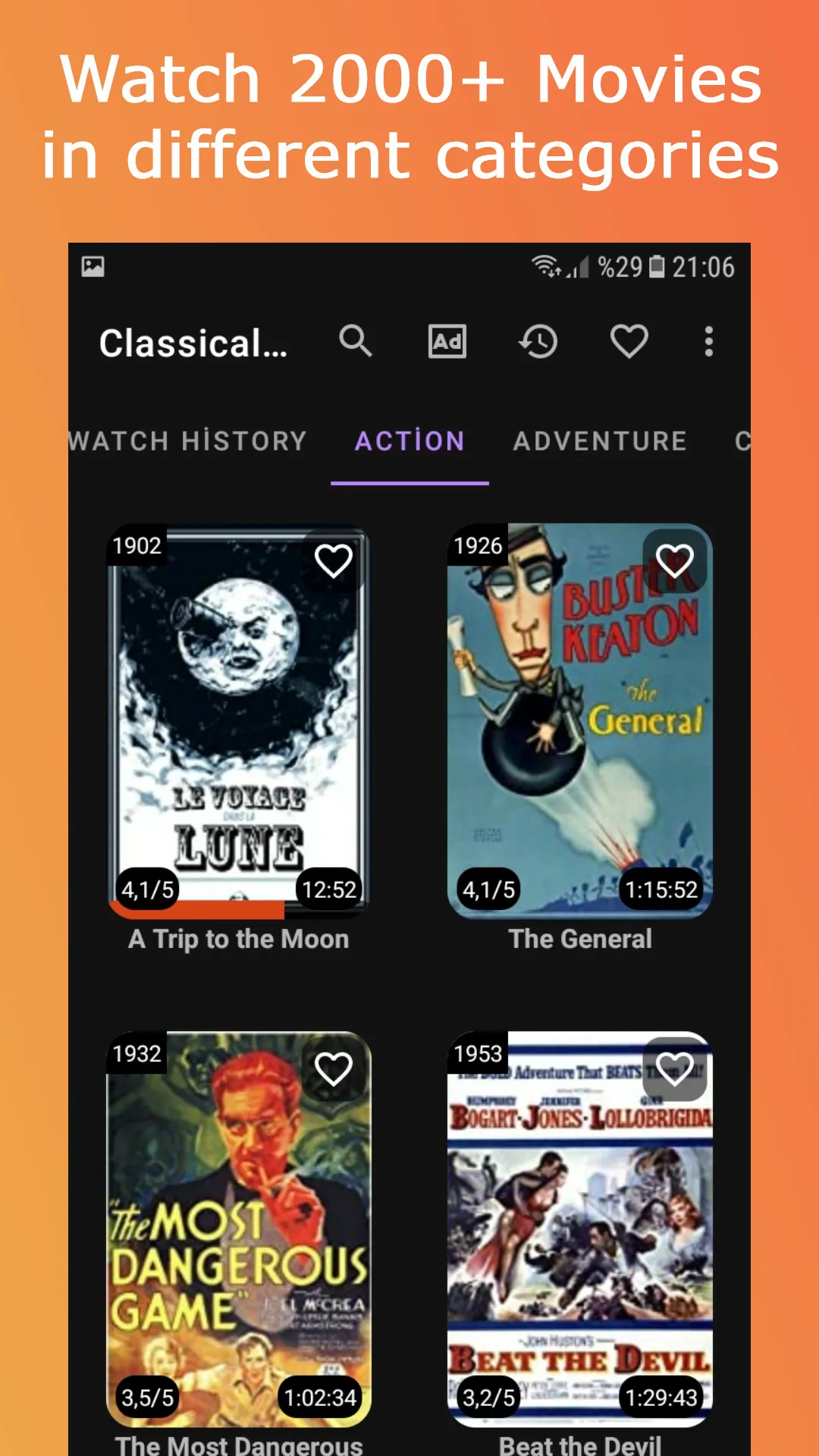 Classical Old Movies | Indus Appstore | Screenshot