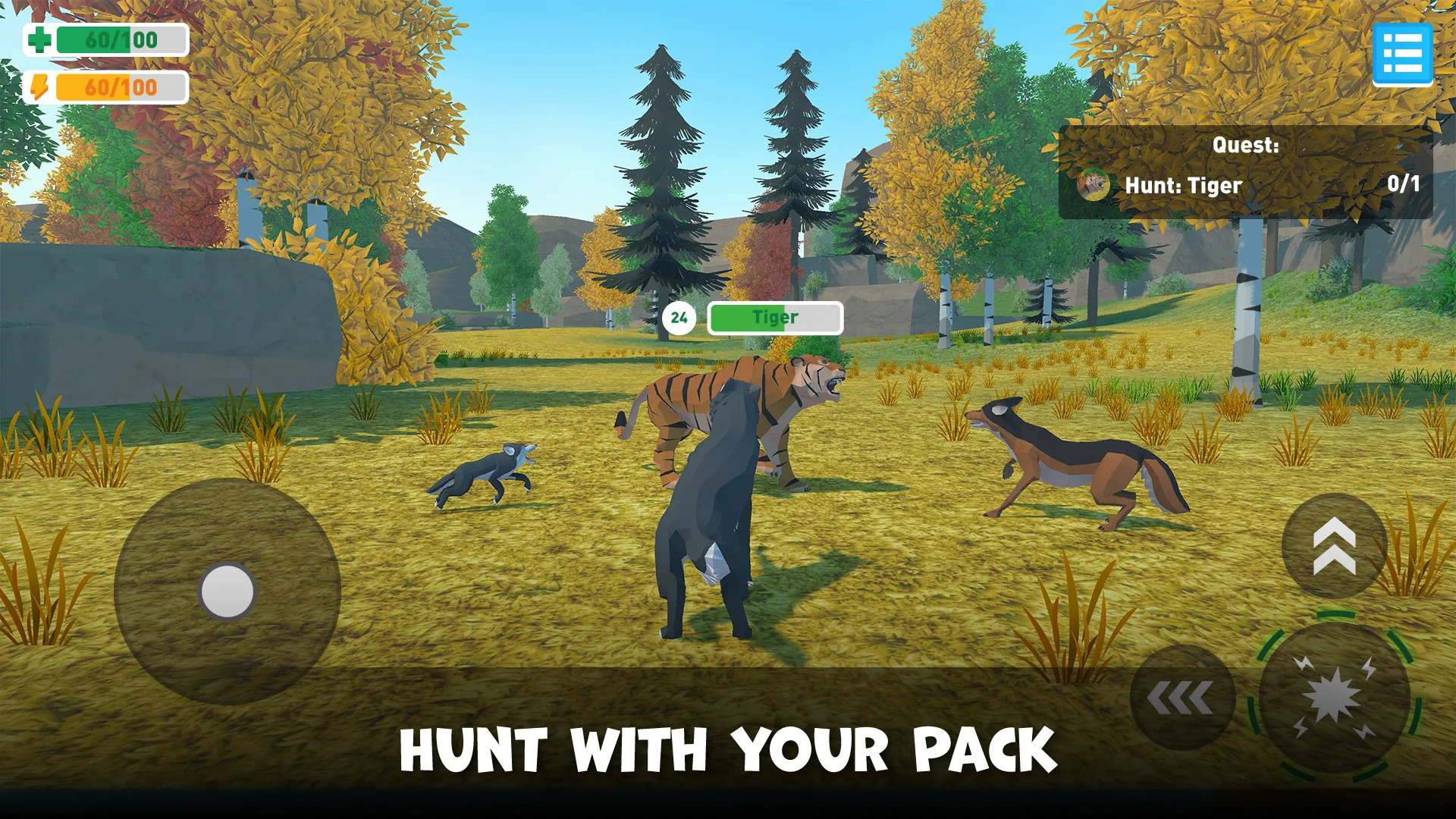 Wolf Family Simulator | Indus Appstore | Screenshot