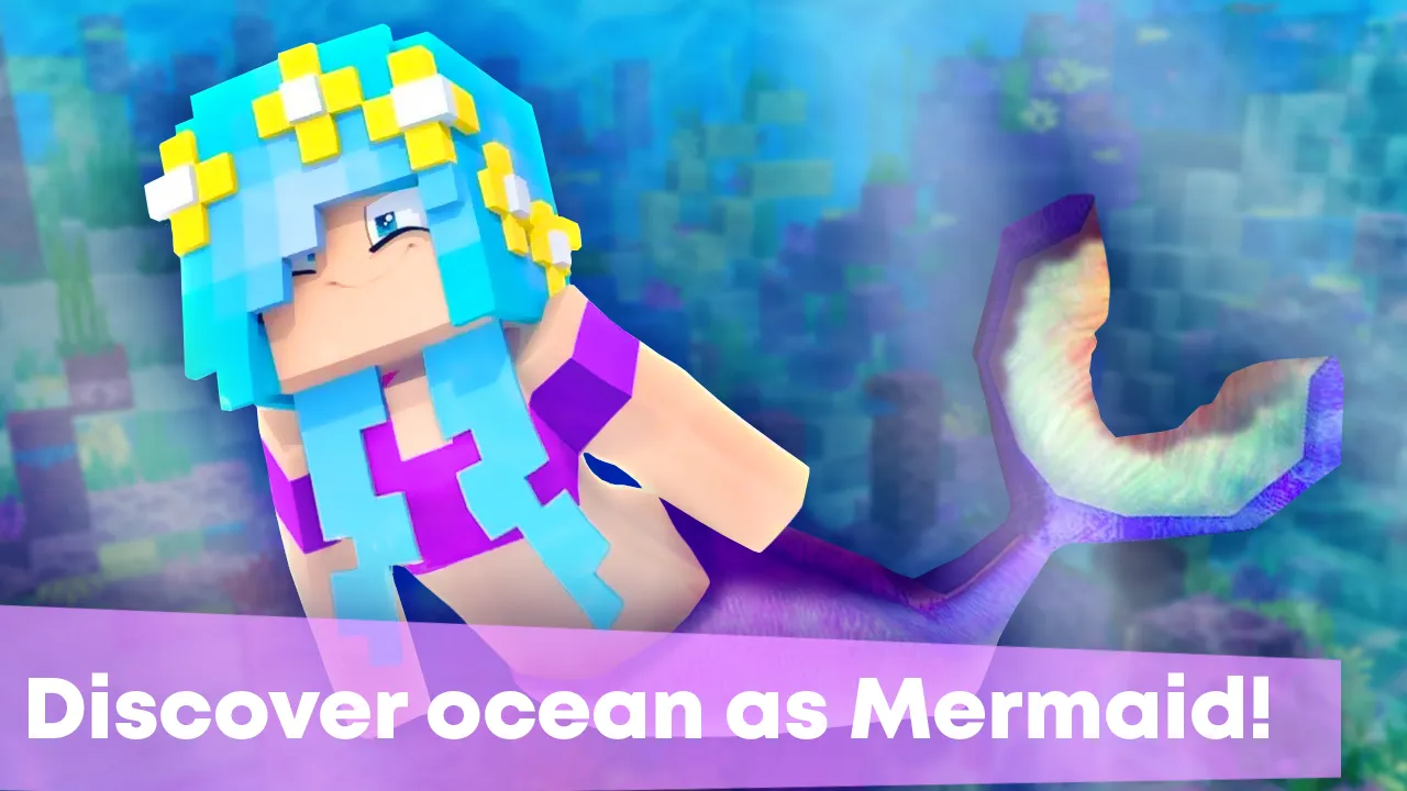 Mermaid Tail Mod for MCPE | Indus Appstore | Screenshot