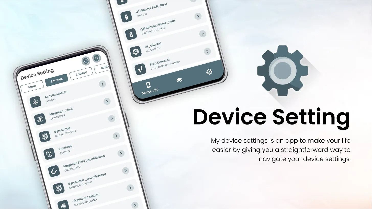 My Device Setting | Indus Appstore | Screenshot