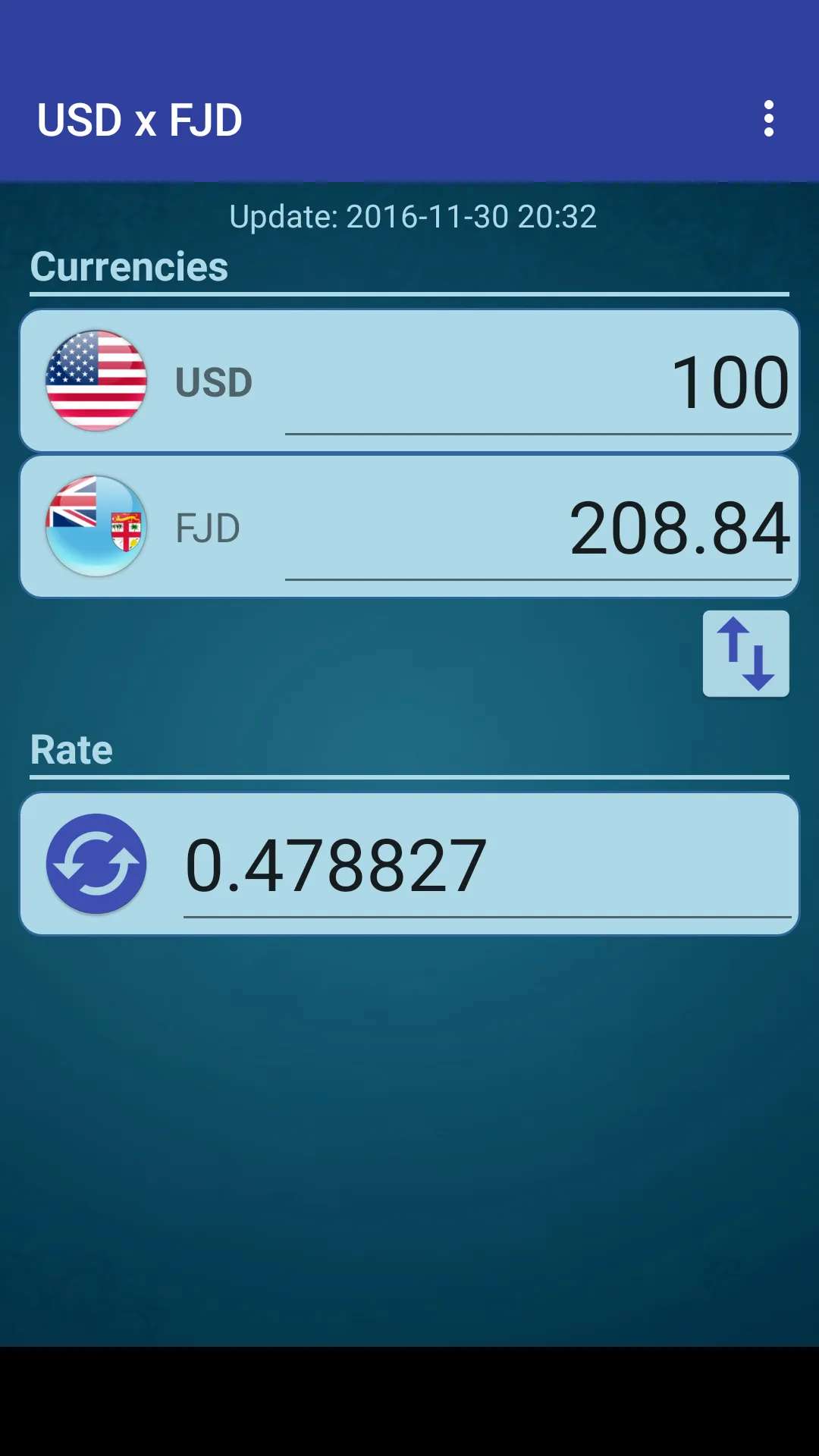 US Dollar to Fijian Dollar | Indus Appstore | Screenshot