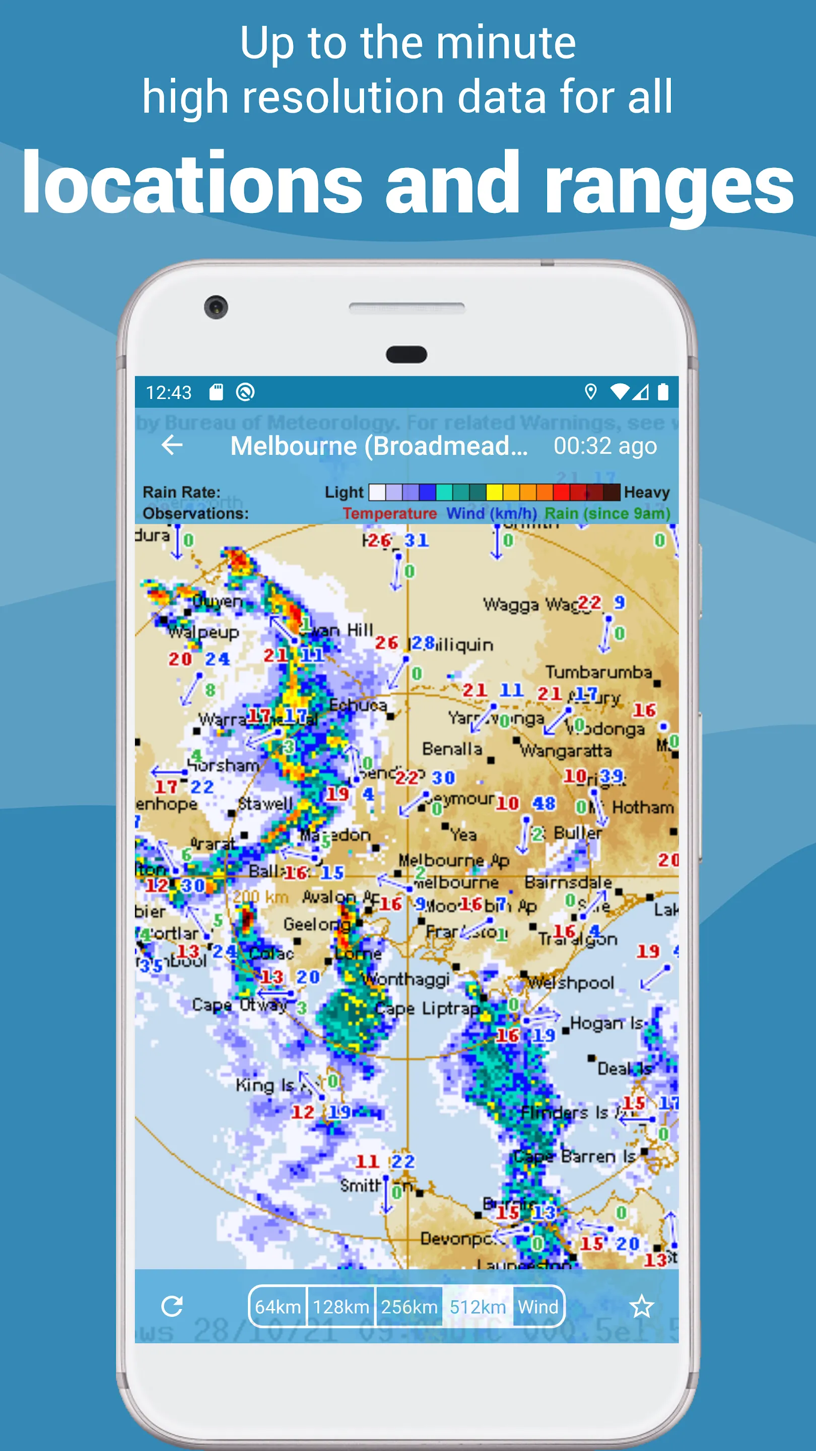 Rain Radar Australia - BOM | Indus Appstore | Screenshot