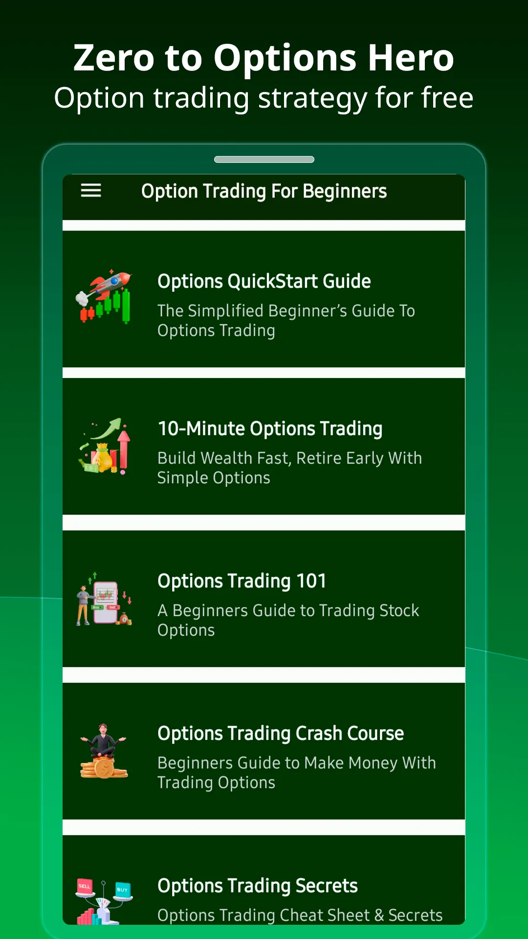 Option Trading For Beginners | Indus Appstore | Screenshot