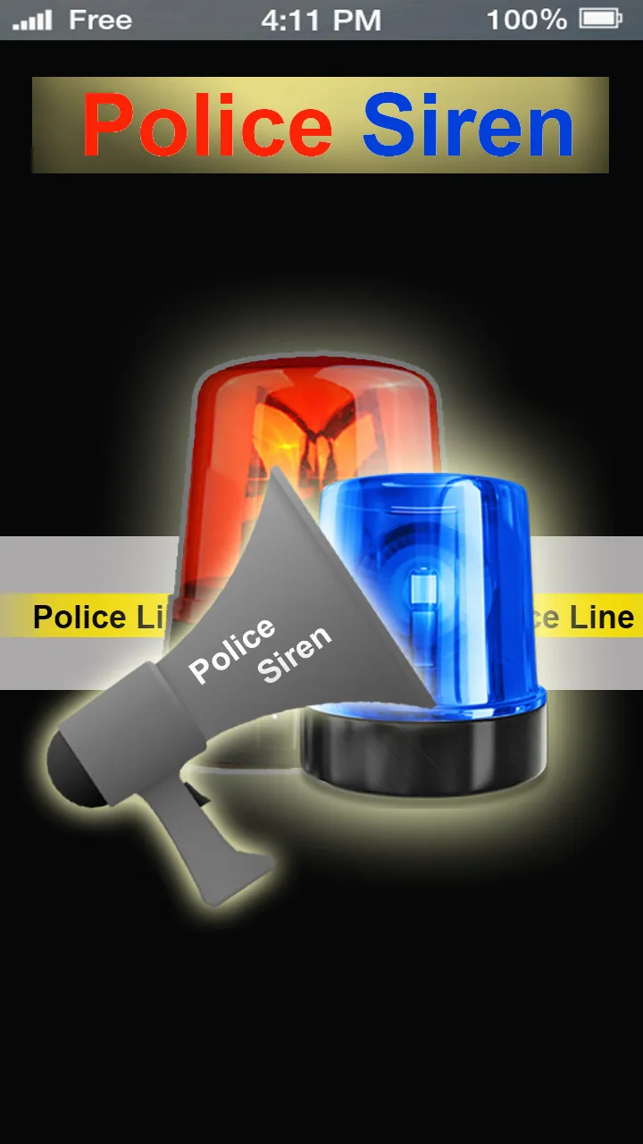 Police Siren Light Sounds | Indus Appstore | Screenshot