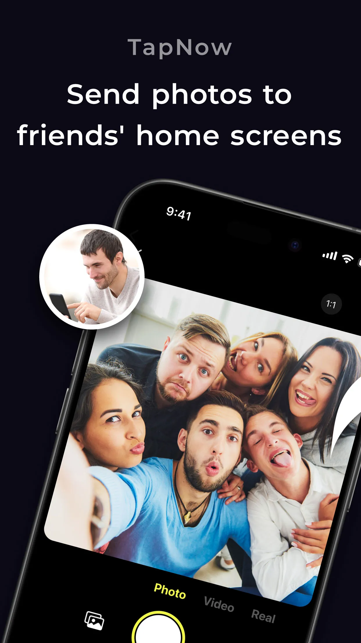 TapNow - Friends on homescreen | Indus Appstore | Screenshot