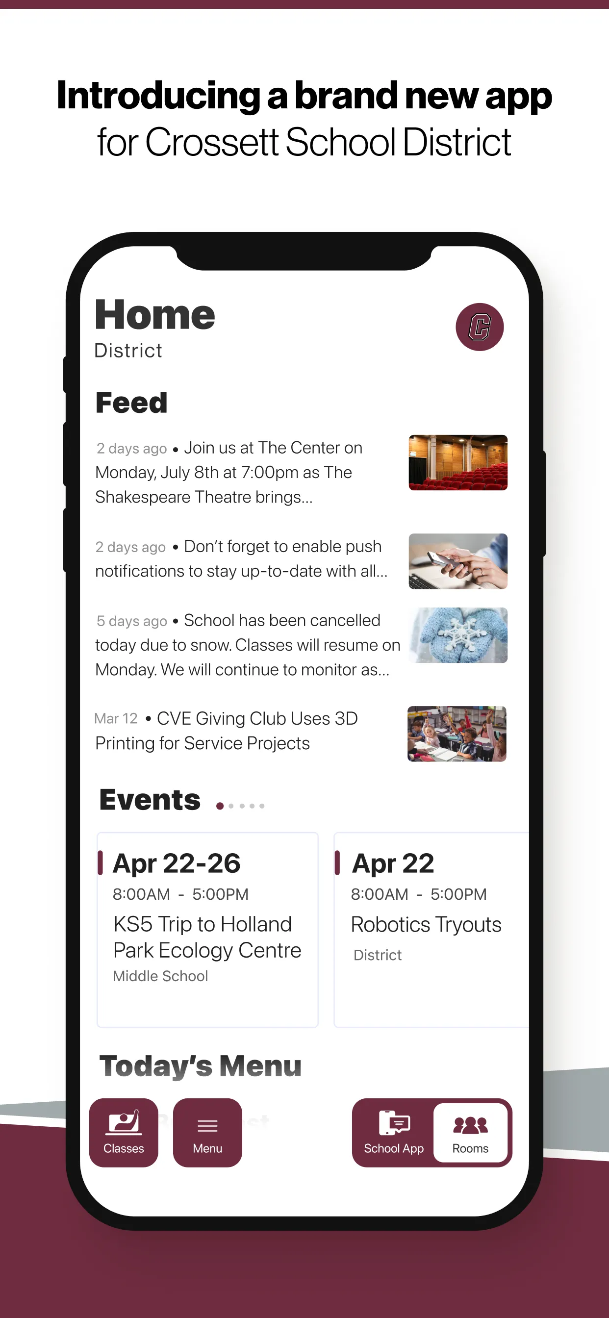 Crossett School District | Indus Appstore | Screenshot