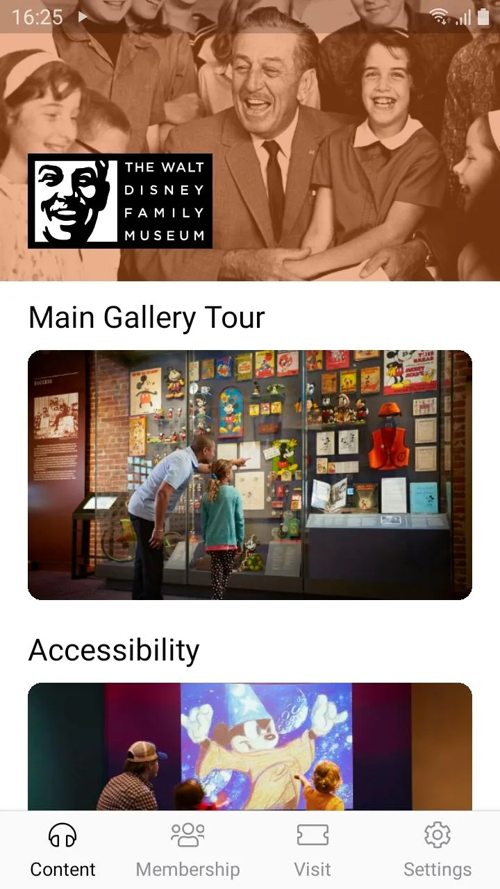 The Walt Disney Family Museum | Indus Appstore | Screenshot