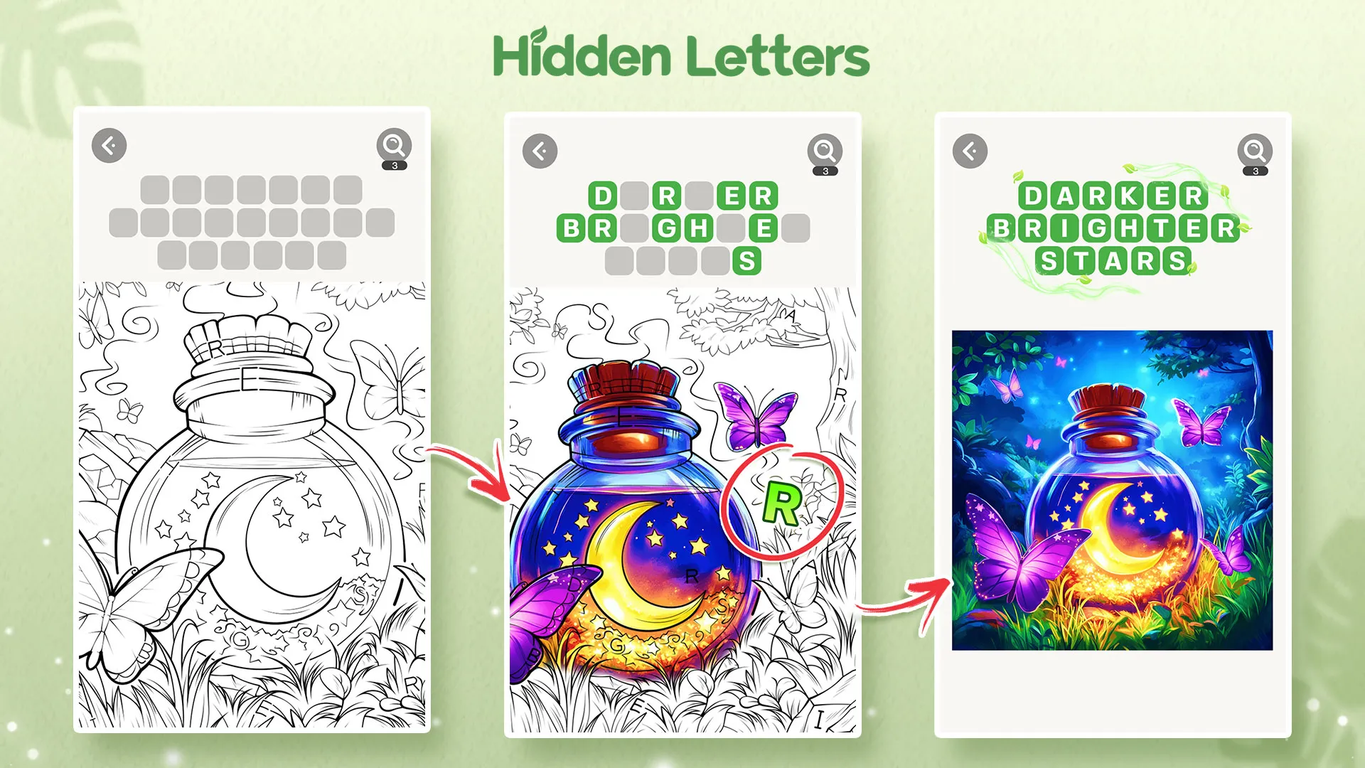 Hidden Letters: Can You Find? | Indus Appstore | Screenshot