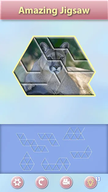 Triangle puzzle - Tangram‏ | Indus Appstore | Screenshot