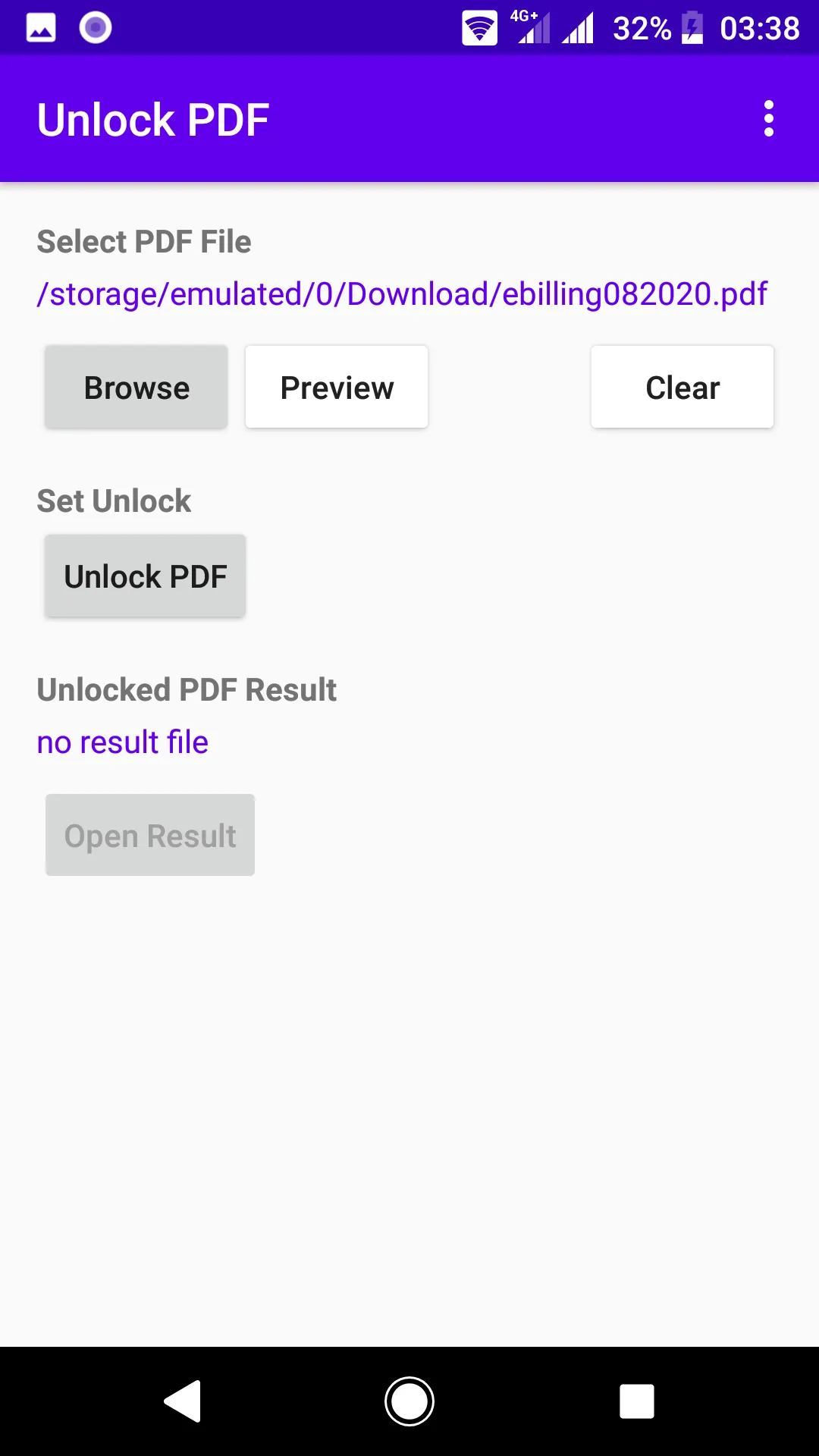 Unlock PDF : Remove PDF Passwo | Indus Appstore | Screenshot