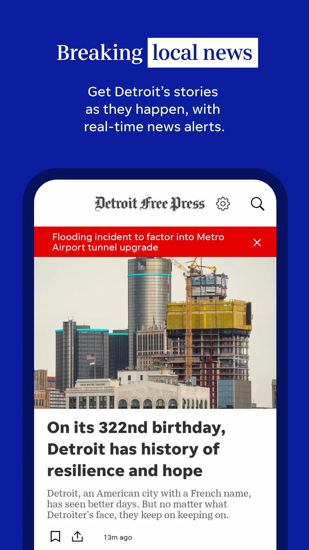 Detroit Free Press: Freep | Indus Appstore | Screenshot